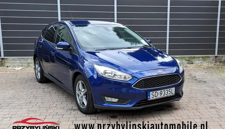 ford focus Ford Focus cena 35999 przebieg: 196000, rok produkcji 2015 z Bukowno